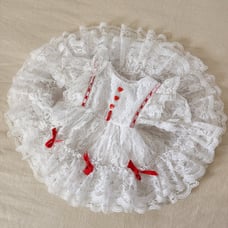 Vintage Full Circle Lace Dress 18 months