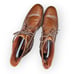 Johnston & Murphy Tan Oiled Full Grain Leather Chukka Boots, Mens Size 12 M