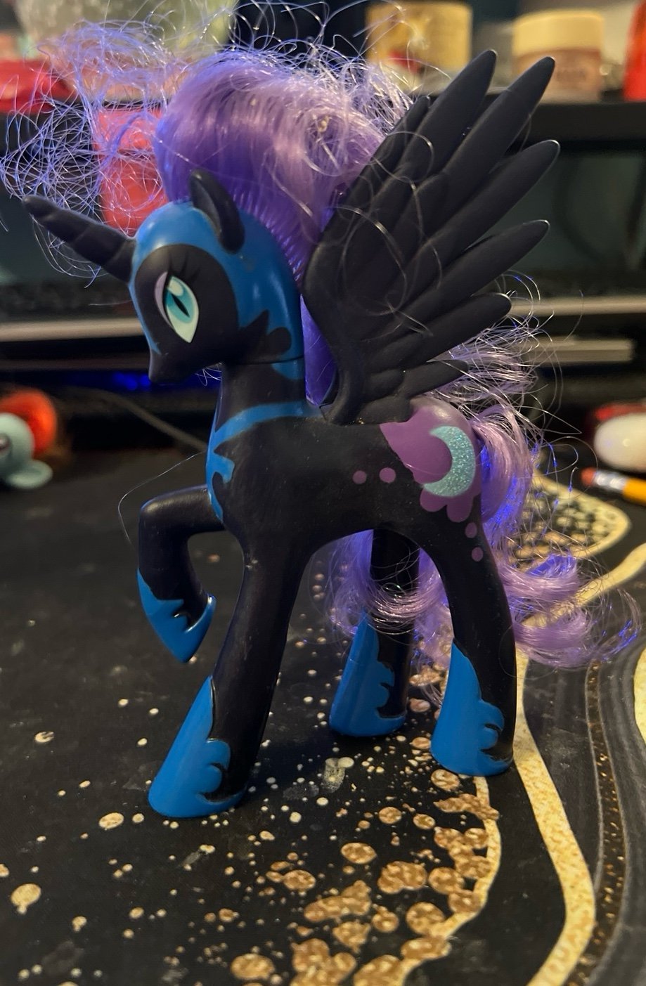 My Little Pony G4 NIGHTMARE MOON (TRU Favorites Collection) Blue Purple Figure