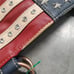 American Flag Studded Faux Leather Handbag By Montana West Conceal Carry Pocket