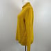 J Crew Sweater Womens Medium Yellow 1988 Rollneck Cotton Blend Preppy Minimal