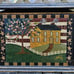 Hand Painted Rustic Scene Wooden Stash Box with Lid