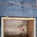 Hand Painted Rustic Scene Wooden Stash Box with Lid