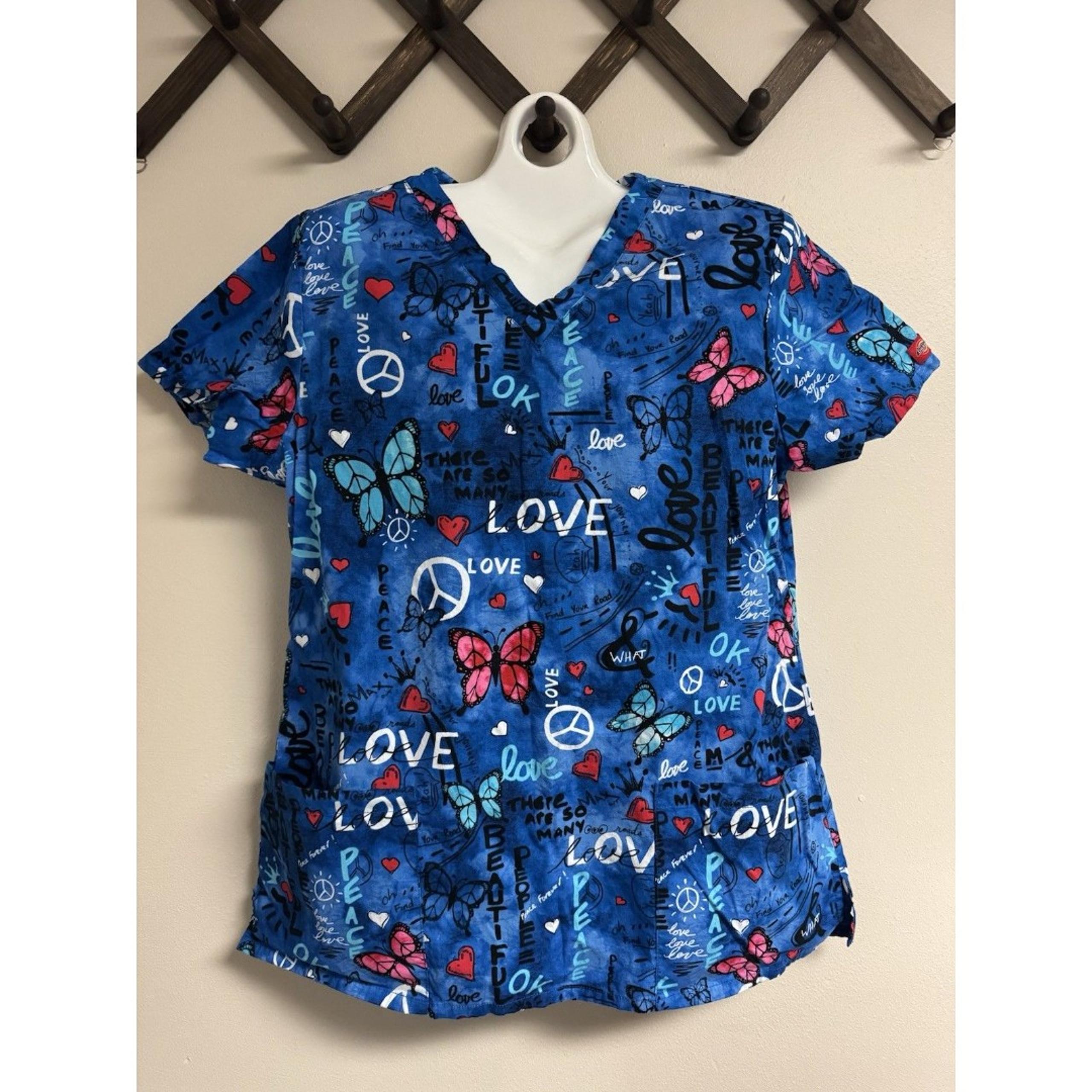 Dickies Women’s Scrub Top Size L