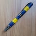 Monteverde Regatta Fountain Pen - Blue / Yellow - Stub Nib