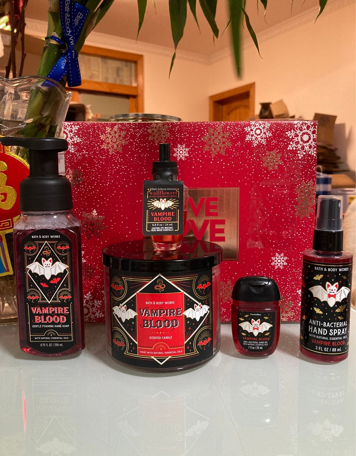 Bath and Body Works Vampire Blood Gift Bundle