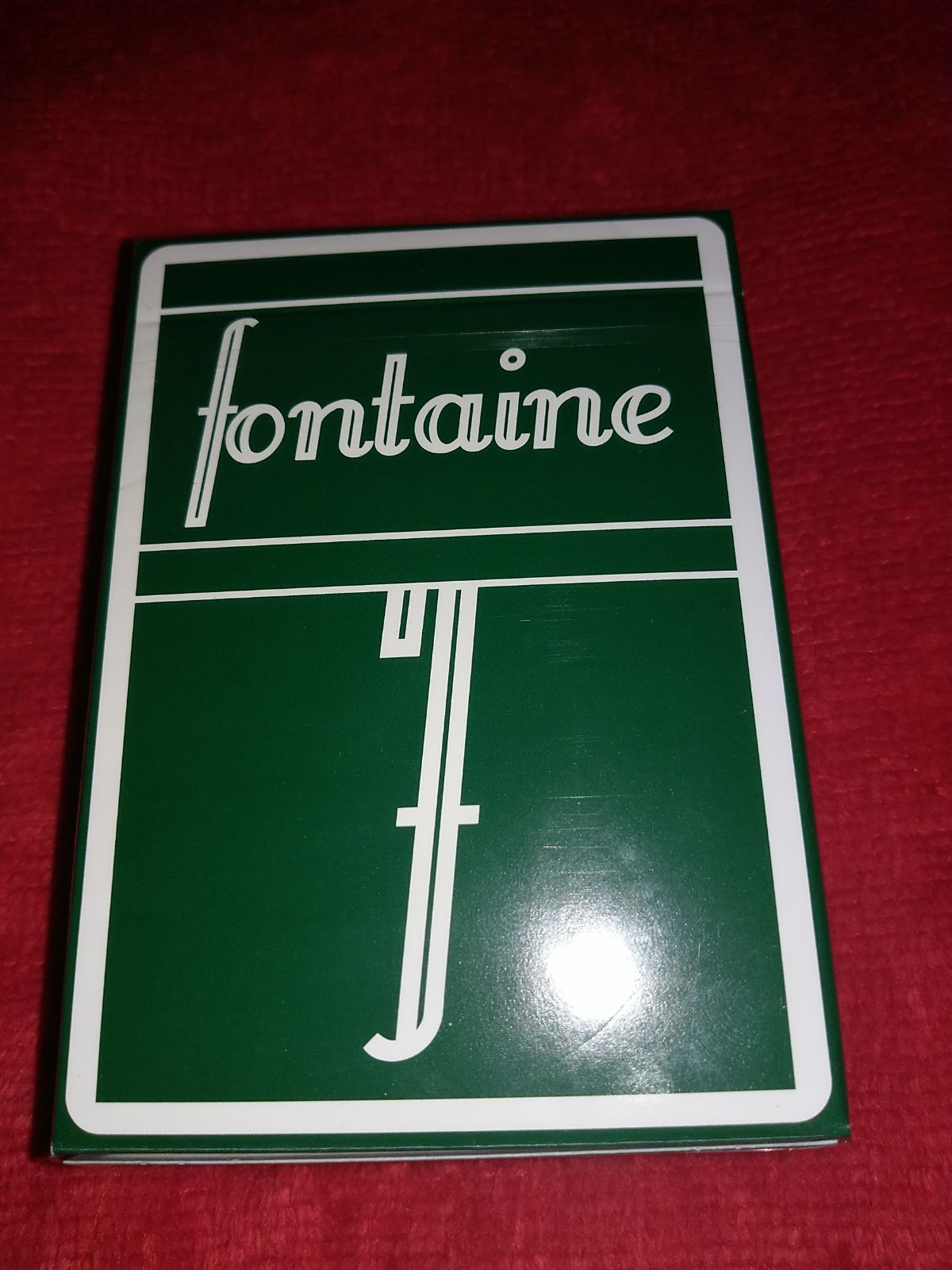 Fontaine Playing Cards Broccoli