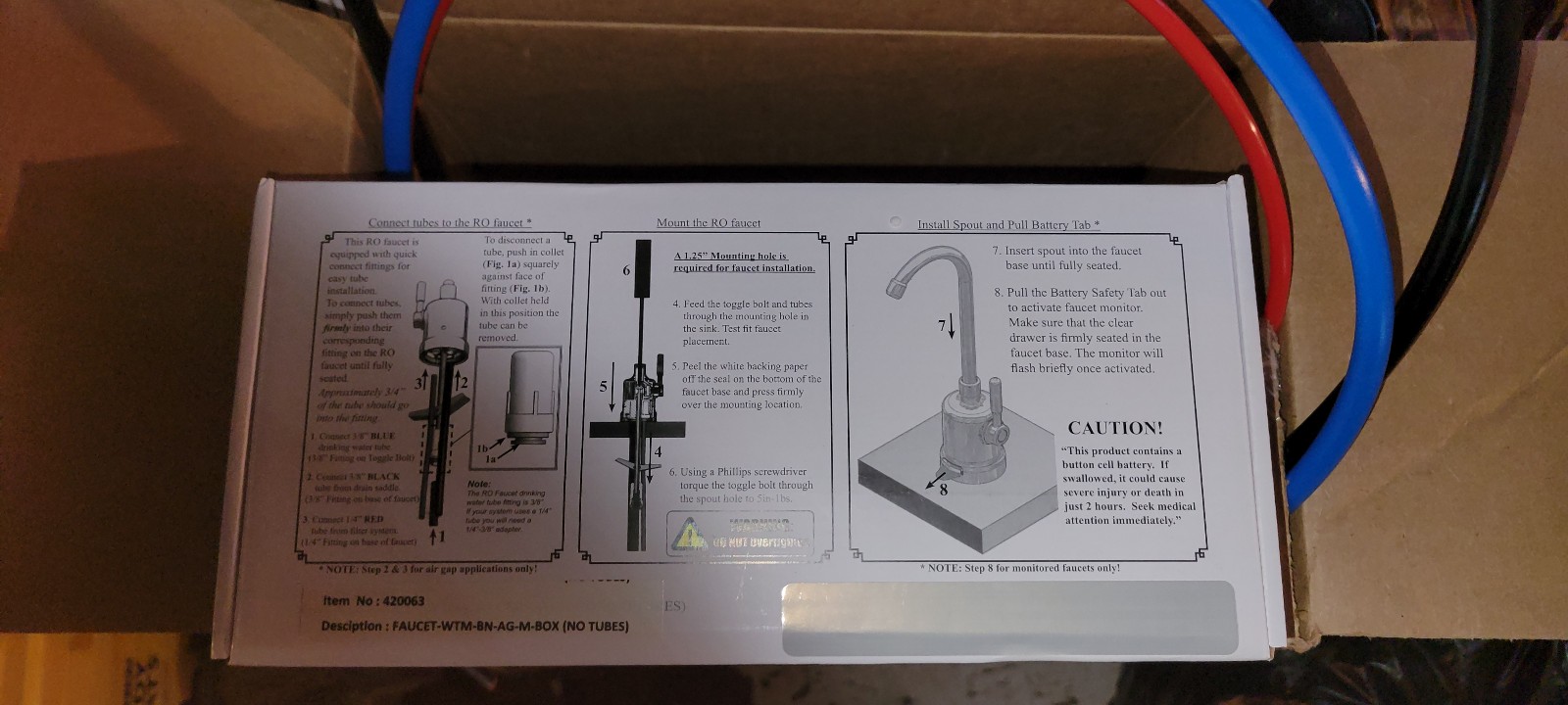 Filtration faucet