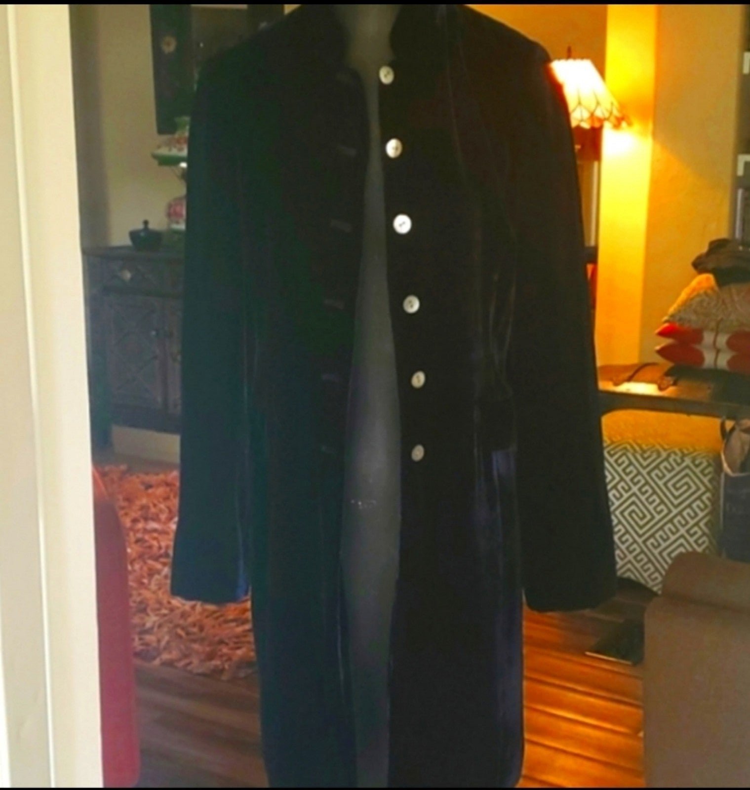 NWOT Silx Velvet Coat