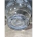 Vintage Leaded Glass Decanter, Etched Grapes & Leaves, 9 inches