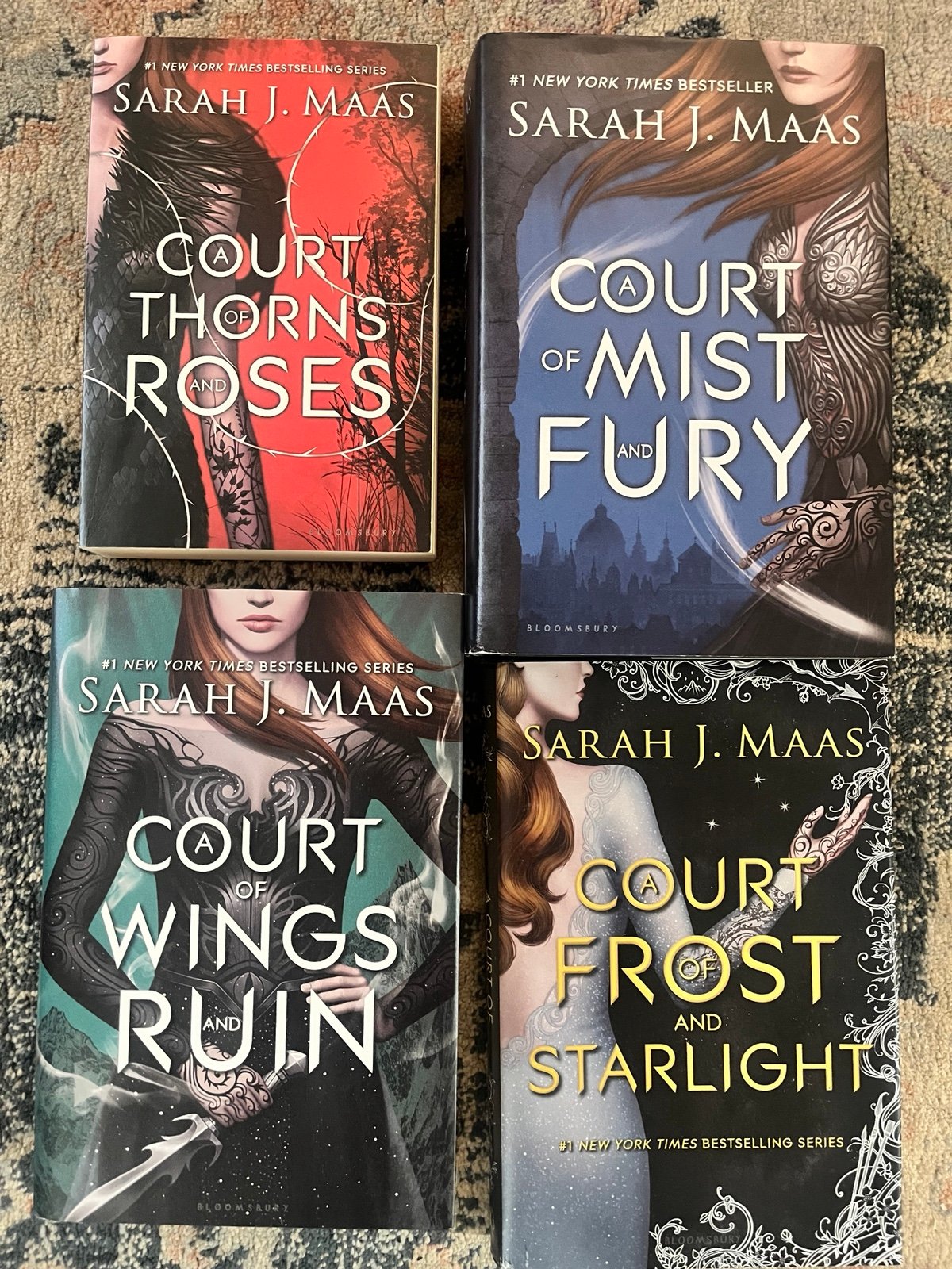 A Court of Thorns and Roses Series-Out of print covers