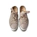 AGL blush pink platform leather lace up sneakers Sz 41 made in Italy