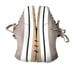 AGL blush pink platform leather lace up sneakers Sz 41 made in Italy