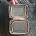 Calpak Small clear cosmetics case mocha