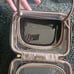 Calpak Small clear cosmetics case mocha