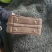 Calpak Small clear cosmetics case mocha