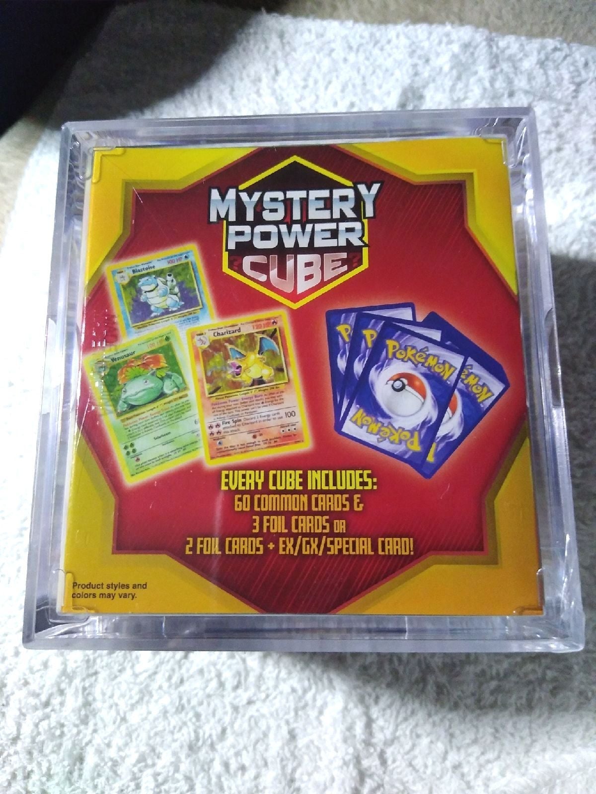 Pokemon Mystery Power Cube