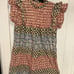 Oliphant Pintuck Ruffle Mini Dress- Sultan Black Sz Small 368