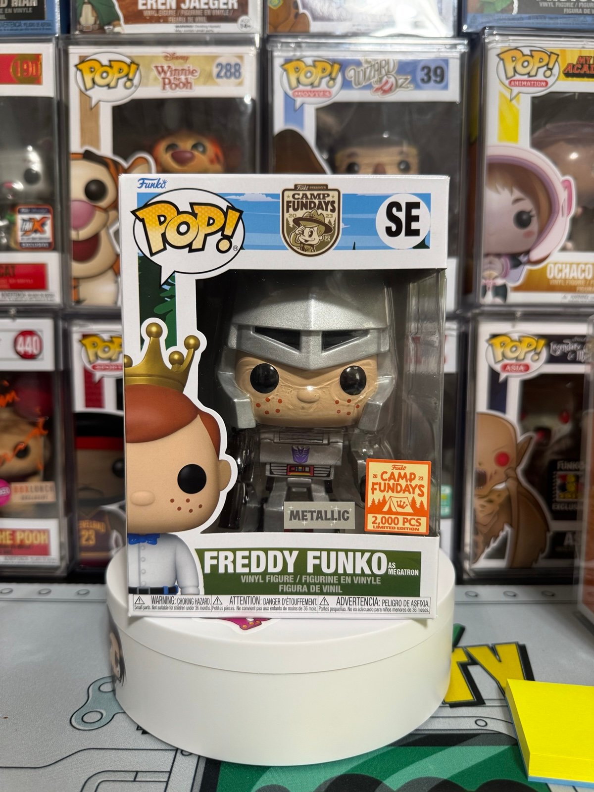 Freddy Funko as Megatron