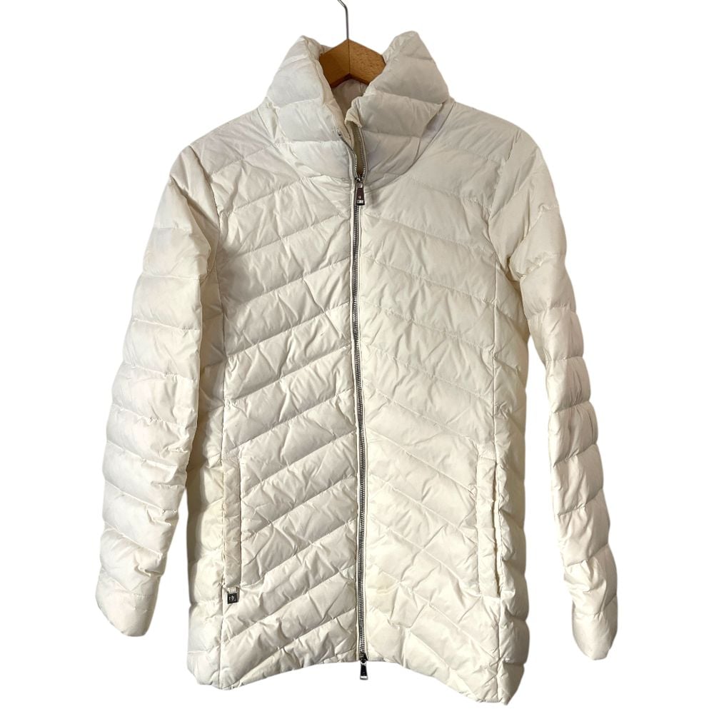 Lauren Ralph Lauren Cream Ivory Down Puffer Jacket S
