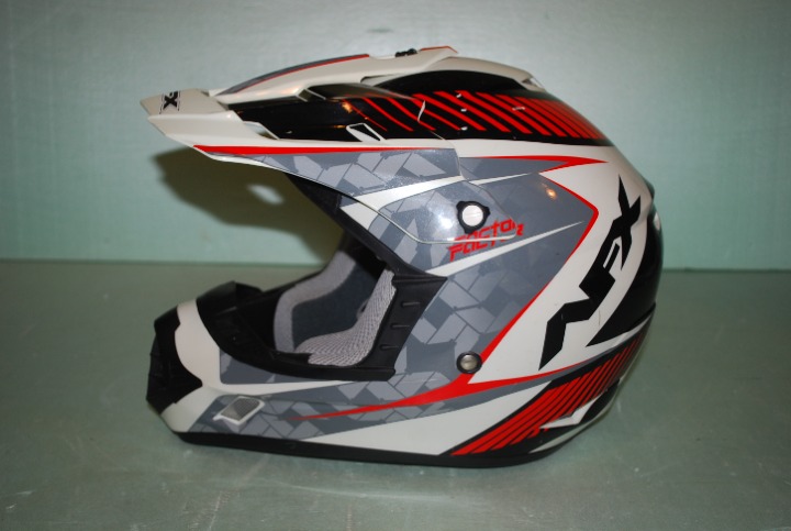 NFX MOTORCROSS HELMET SIZE LARGE