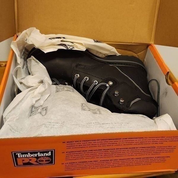 Mens Timberland ProPit Boss 6 Steel Safety Toe Size 7 with box