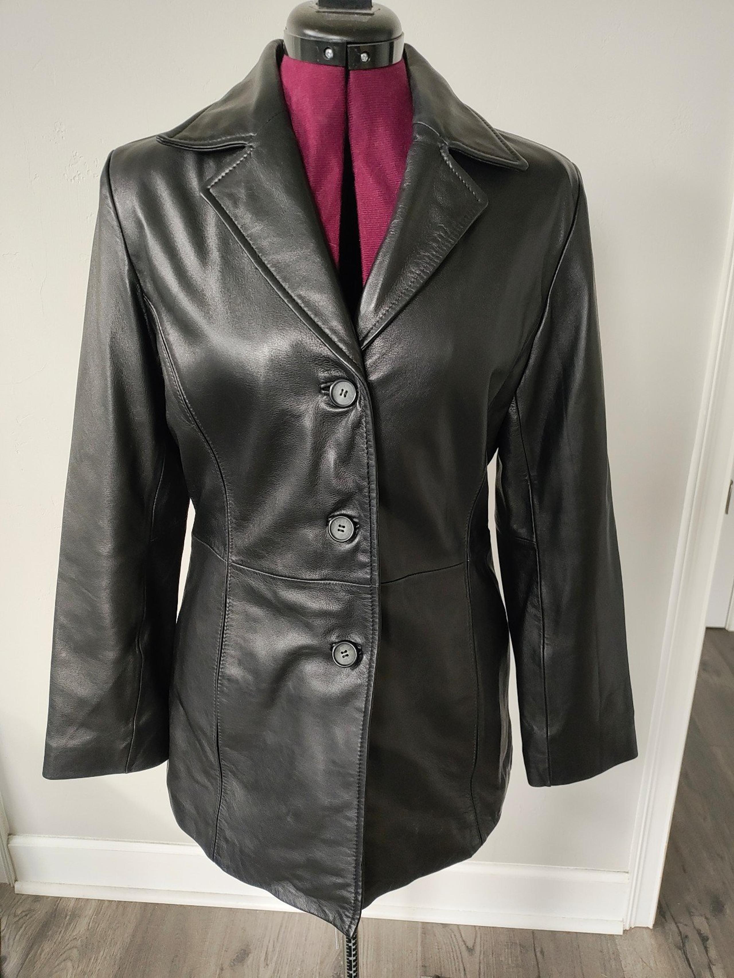 JLo leather jacket Size Medium