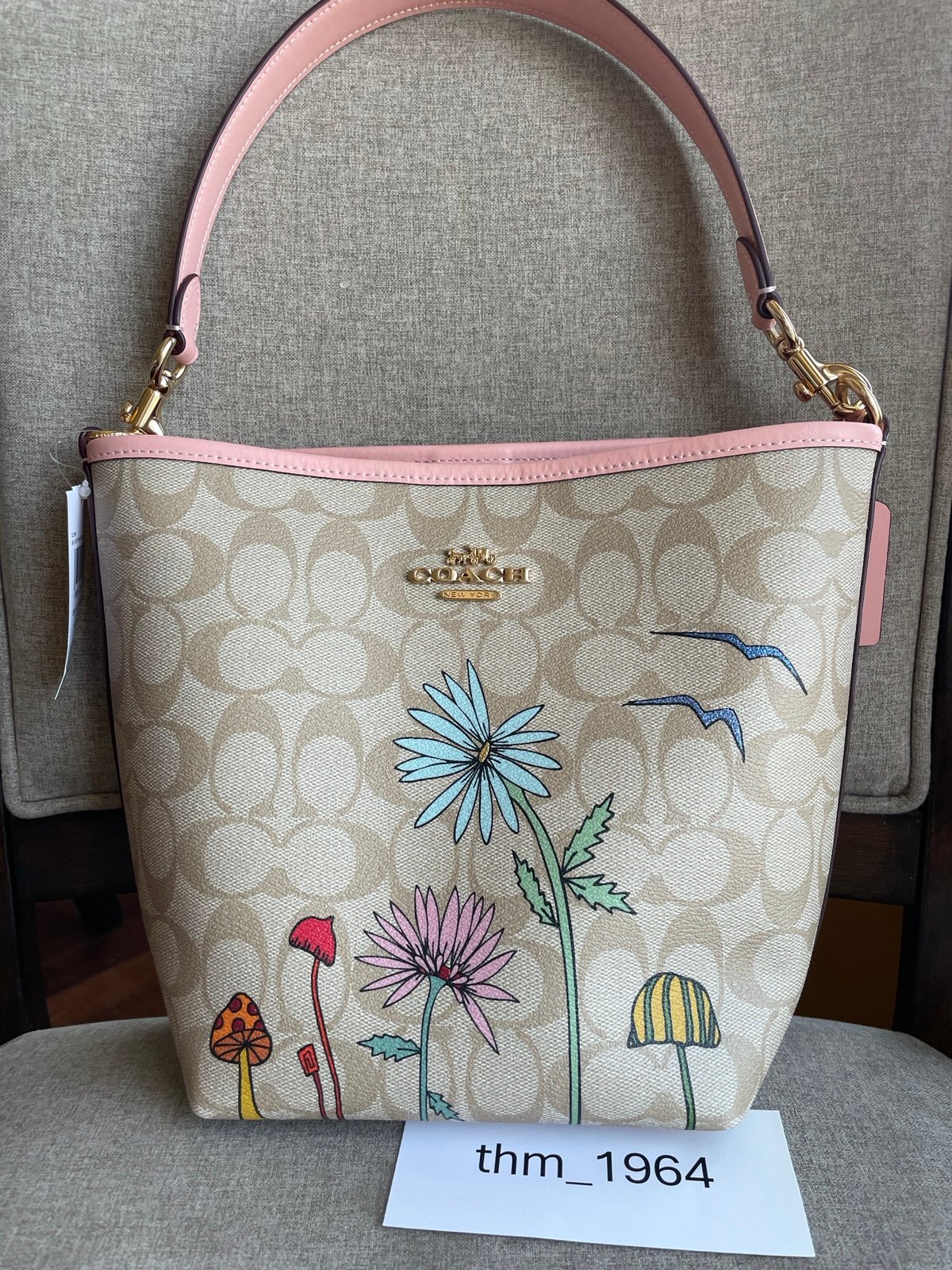 NWT! Coach X Observed By Us City Bucket Bag In Signature
