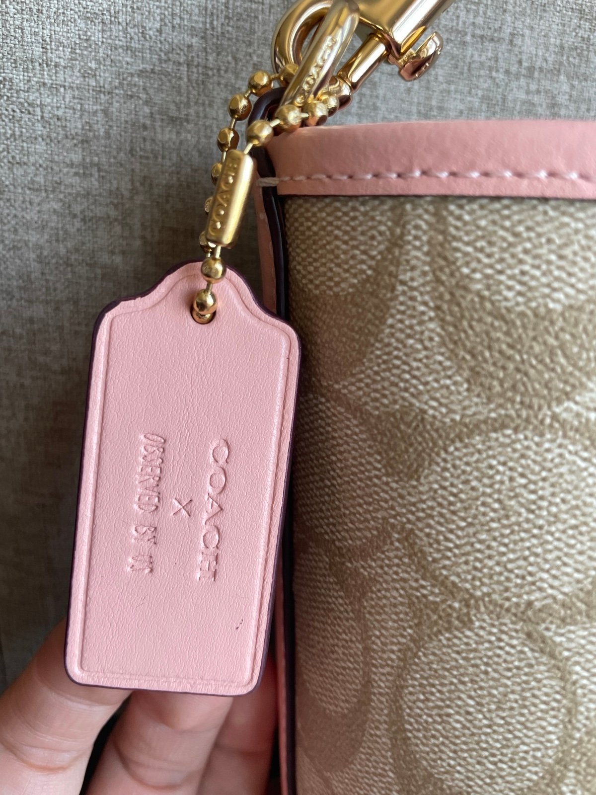 NWT! Coach X Observed By Us City Bucket Bag In Signature