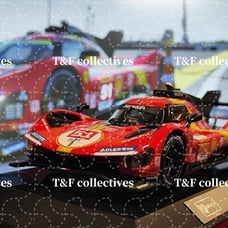 Ferrari 296 GT Alloy Die-Cast Model Car - Collectible Display Piece