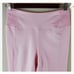 Bebe Sport Womens Pink Parfait Sport Laser Cut Athletic Legging LARGE NEW