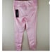 Bebe Sport Womens Pink Parfait Sport Laser Cut Athletic Legging LARGE NEW