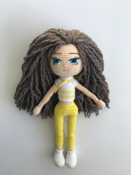 Amigurumi doll,Handmade toy,Crochet doll