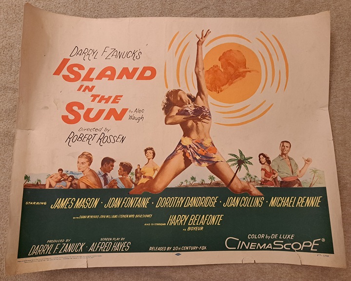 Island In The Sun Movie Poster