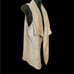 NWT Sherpa sleeveless waterfall vest ice grey, bohemian, boho sweater vest Small
