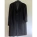 Lauren Ralph Lauren Black Classic Wool Blend Long Line OverCoat size 48R