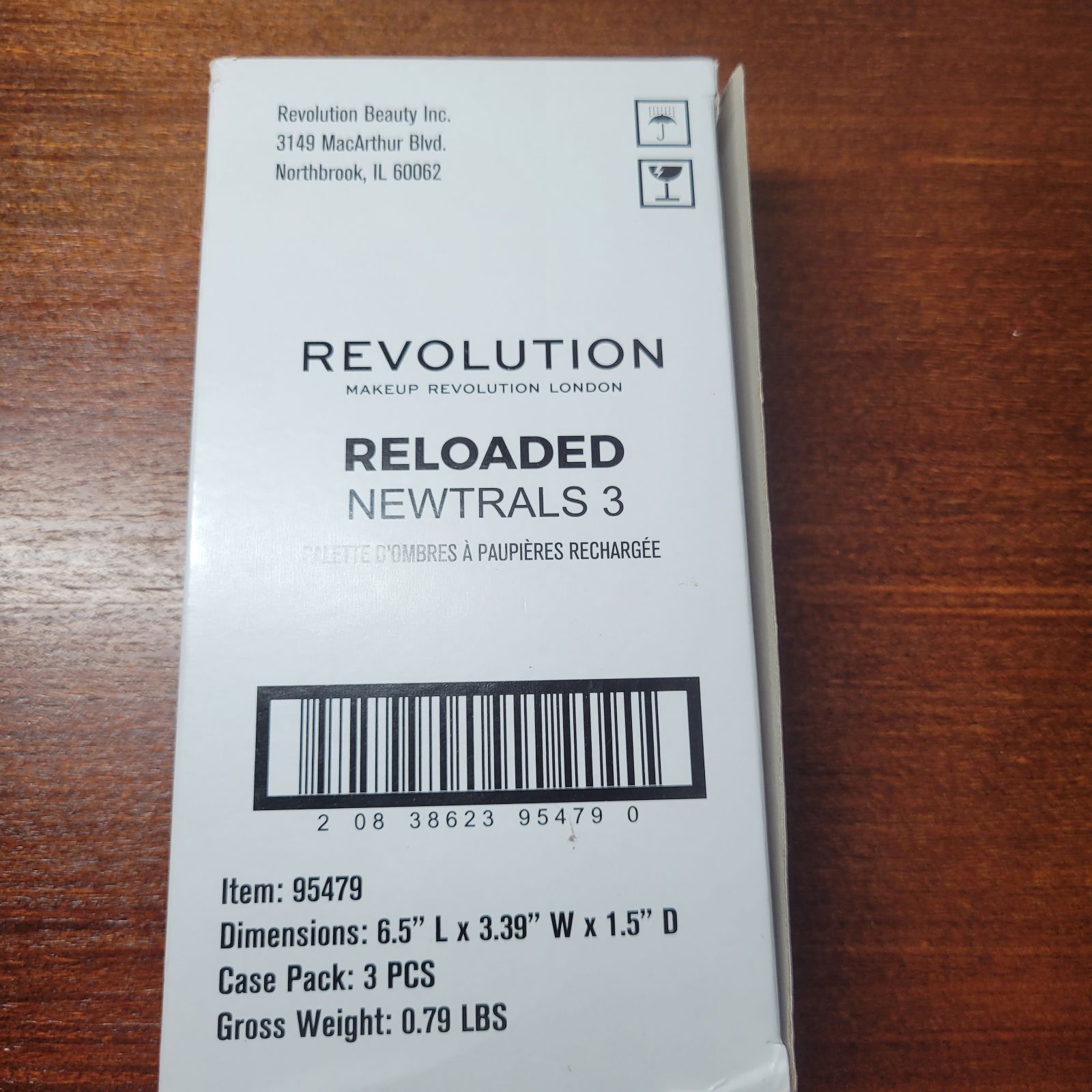 3pk makeup revolution reloaded newtrals 3