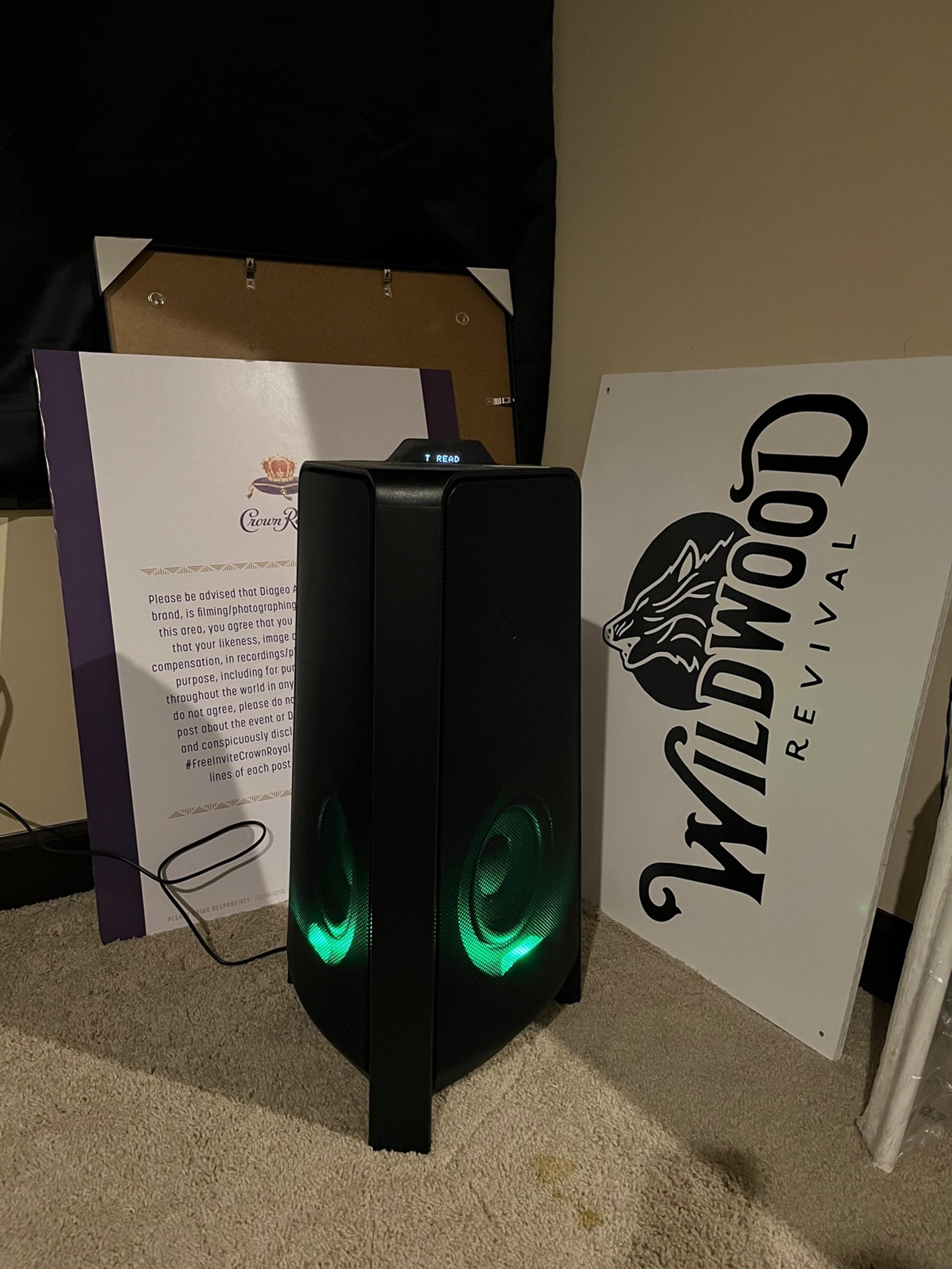Samsung sound tower 500W wireless Bluetooth speaker