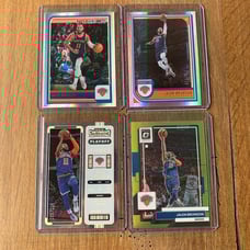 Jalen Brunson 4 CARD NUMBERED LOT!