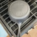 Vintage BSR Red Mountain 3qt cast iron stew / sauce pot with #6 lid RESTORED
