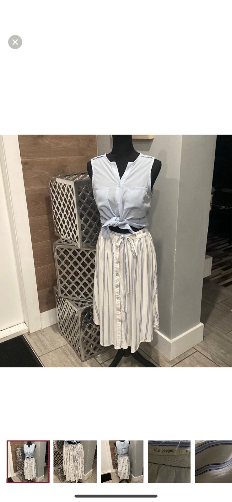 Cute spring summer skirt