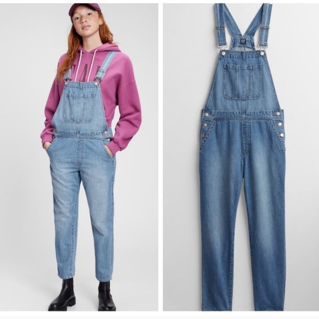 New GAP Denim Overalls Size M