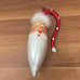 Vintage 11” Large Handblown Fur Hat Santa Christmas Holiday Ornament