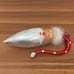 Vintage 11” Large Handblown Fur Hat Santa Christmas Holiday Ornament