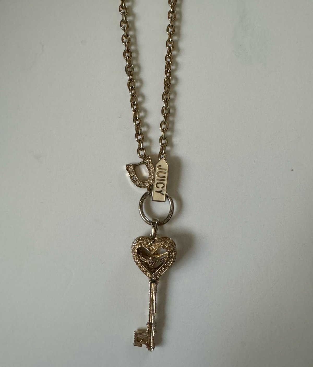 Juicy Couture charm necklace