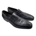Bruno Magli Raging Loafers Dress Shoes Mens Size 12 Black Leather Slip On