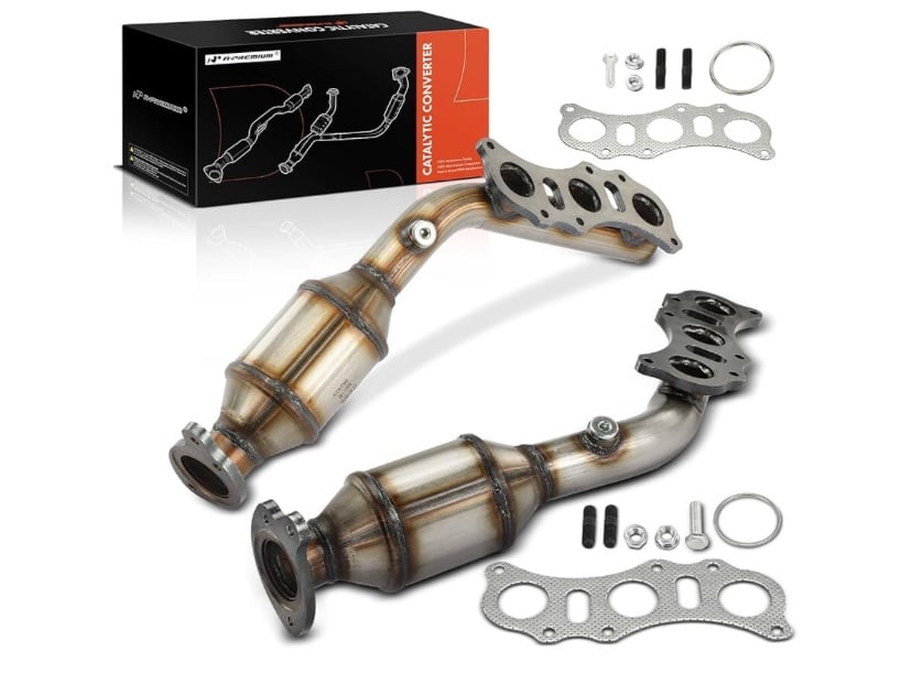 A-Premium Left & Right 2pc Exhaust Manifold Catalytic Converter Kit