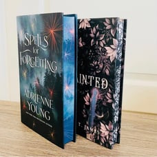 Fairyloot Signed SPELLS for FORGETTING + Bookish Box Signed UNTAINTED