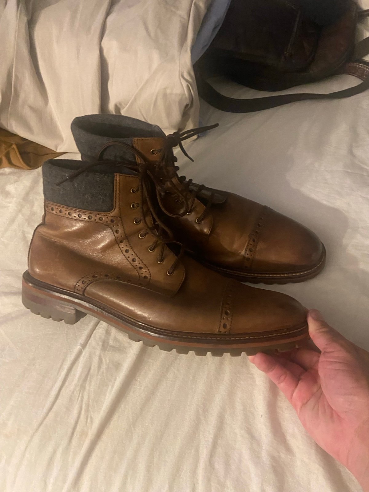 Johnston & Murphy city boots