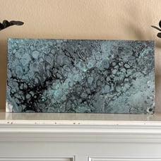 acrylic pour painting